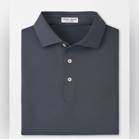 PETER MILLAR IRON POLO CROWN SPORT SUMMER COMFORT NEW WITH TAGS SIZE XTRA LARGE - Picture 1 of 4